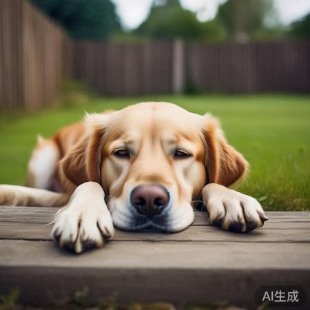 “狗狗的短暂‘晕倒’”