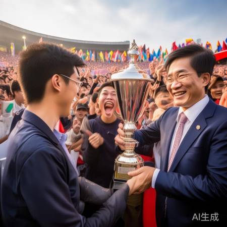 湖南省长为湘超冠军永州队颁奖：荣耀时刻见证足球梦想