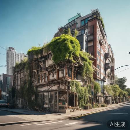 楼顶种菜意外压垮店铺门头，安全隐患引关注