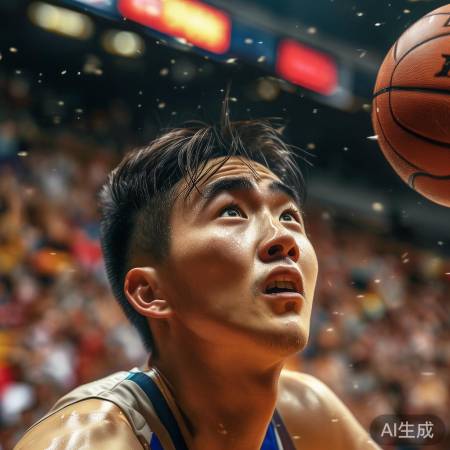 三分球：拼搏精神的象征