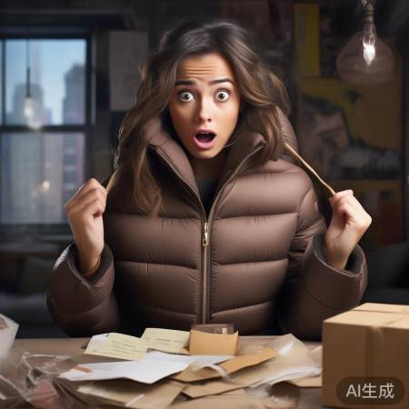 羽绒服里惊现机票