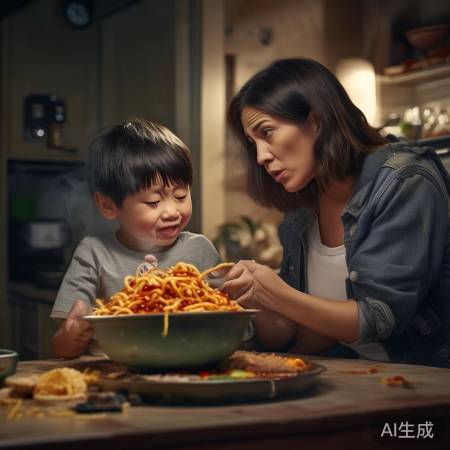 外卖辣度标注不清，小男孩辣哭索