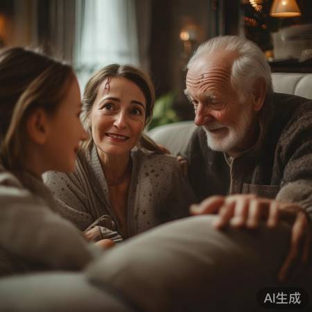 亲情：无助时援手，开心时分享，