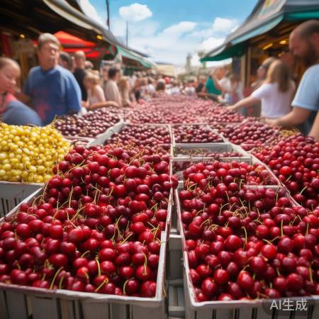 “车厘子特惠，速来抢购！”