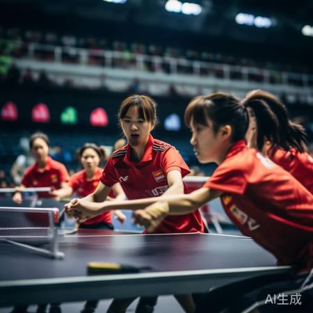 乒乓球界实力派球星齐聚