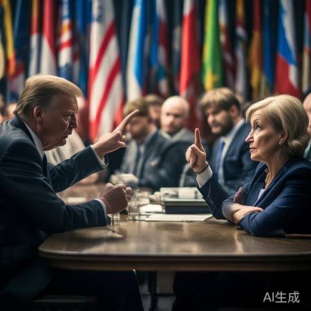 美俄交锋,双标争议