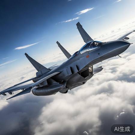 歼20高速急转弯