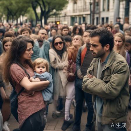 围观争议起冲突