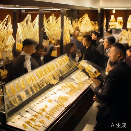 周生生金项链价格狂飙：一夜涨幅超1.5万元，抢购热潮席卷！