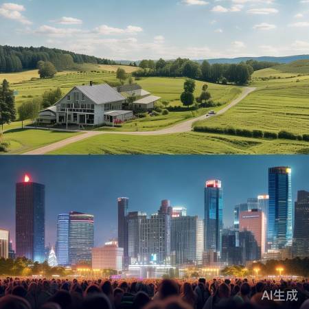 农村宁静,城市繁华各有优势