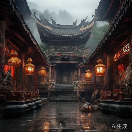 南天门奇遇：揭秘古刹背后的神秘传说