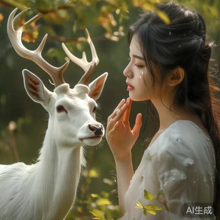 白鹿妹妹泪水感人