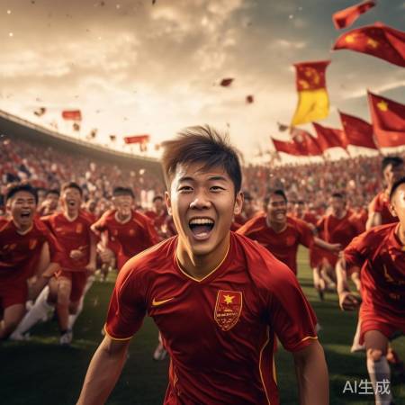 U23国足胜利，传承足球精神