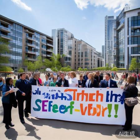 广州物管借炒银热点爆红