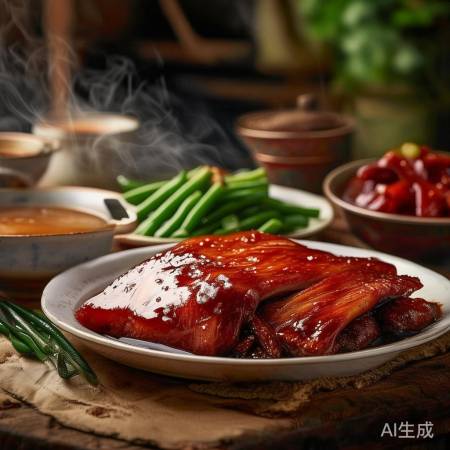 家乡杀猪饭诱人