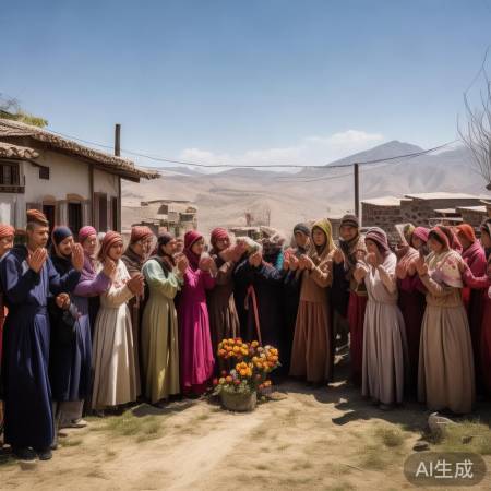 昭苏迎英雄，敬献敬意花