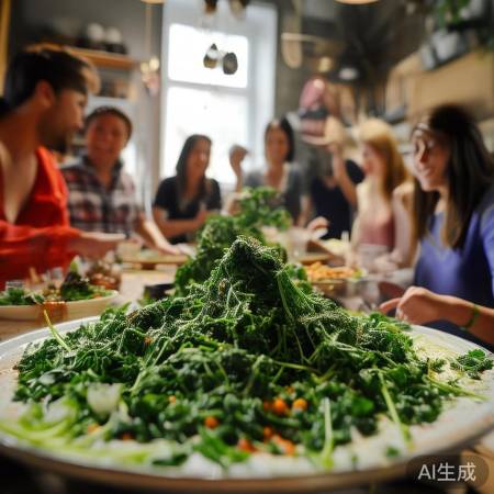 “趴地菠菜新吃法揭秘”