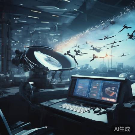 微波武器干扰无人机