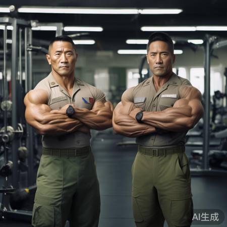 展示肌肉，彰显实力