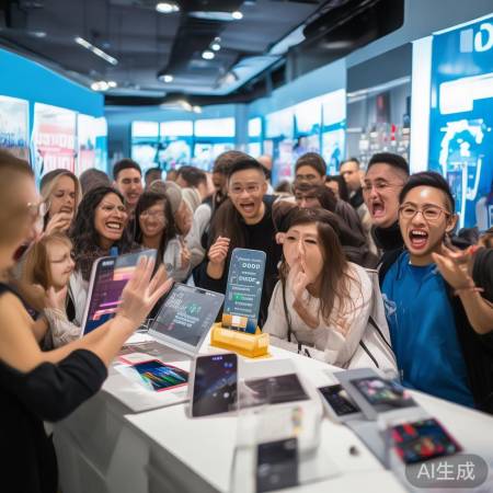 iQOO送芯片手机火爆圈