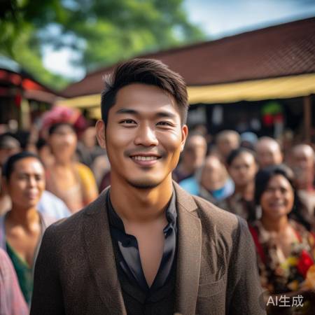 印尼婚礼，高颜值新郎惊艳众人