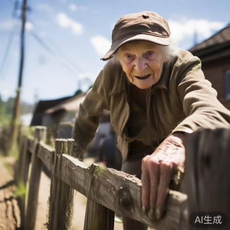 90岁姥姥徒手翻墙回家：网友热议传统智慧与勇气