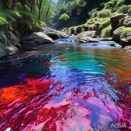 大明山溪水奇变，污染疑云笼罩