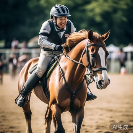 发哥与马默契前行