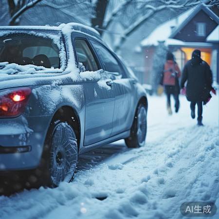 冬季出行小心防滑