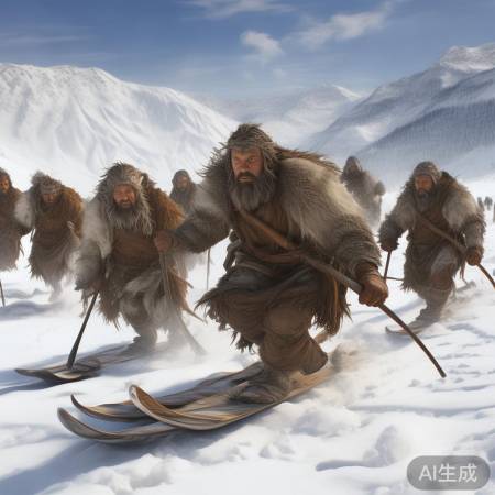 史前文明：揭秘一万年前古人的滑雪技艺