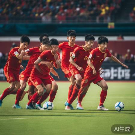 U23国足巧施战术，反击缩小比