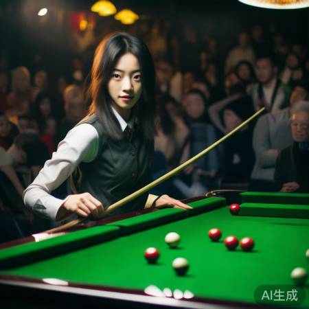 祝福白雨露，斯诺克加油！