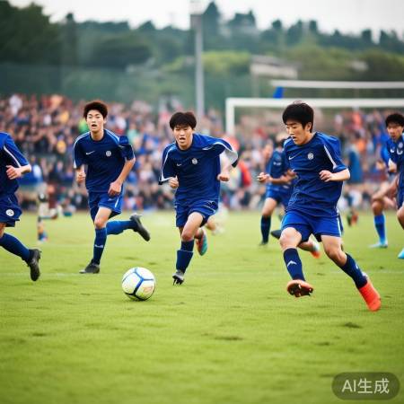 日本足球：拼搏精神闪耀