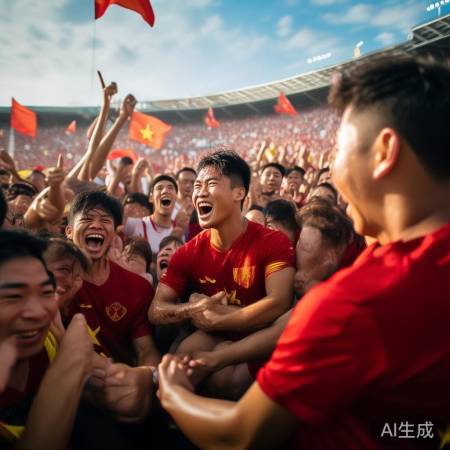 越南U23夺冠，梦想成真