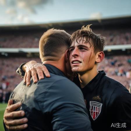 U23国足球员泪洒赛场，教练团队鼓舞士气：抬头挺胸再战！