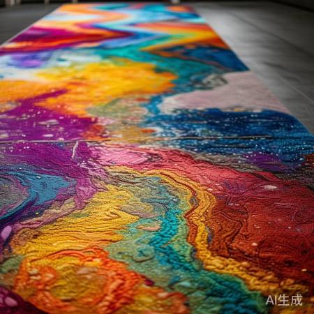 智界V9侧向迎宾光毯：引领时尚新潮流的智能地材