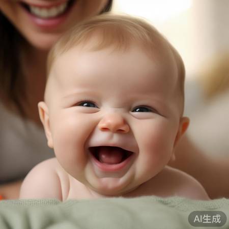 宝宝微笑治愈人心