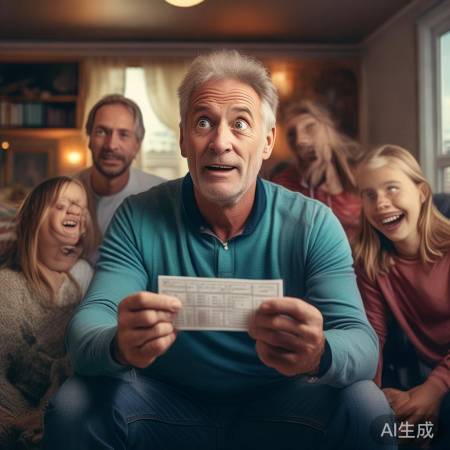 “老李中奖，辞工享乐显智慧”