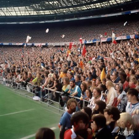 足球场激情理智并存