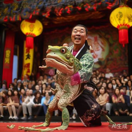 婺剧演员讨彩引热议，观众挂牛蛙表达敬意