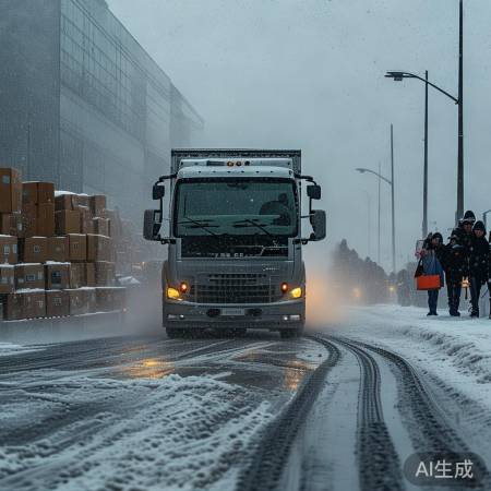 美国冬季风暴引发跨境电商订单大跳水