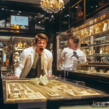 小伙黄金超700万，惊动店员报