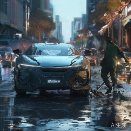 尊界S800智驾意外碰撞环卫工人引发关注