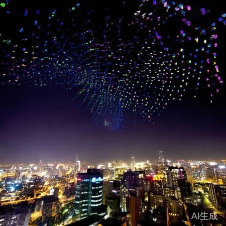 春晚分会场，无人机表演震撼