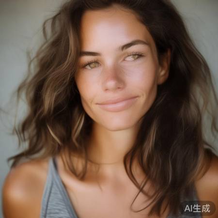 自然美得邻家姐姐