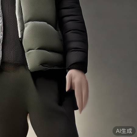 低调简约羽绒服