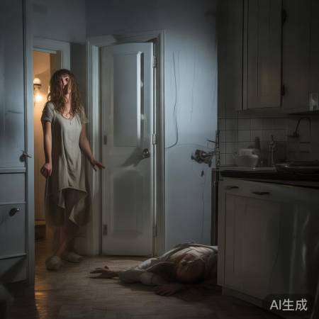“晨起厨房闻呻吟，夫倒地无动静