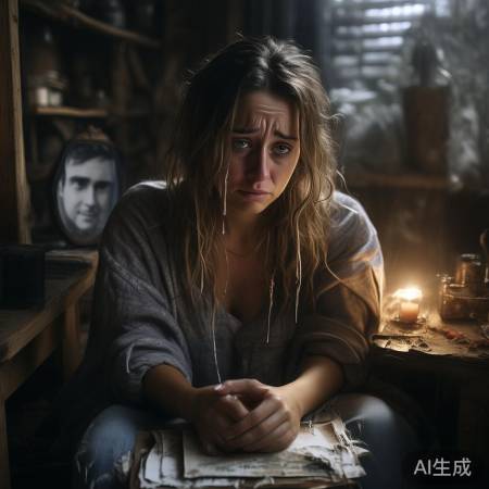 丈夫患病隐忍，妻泪诉情深