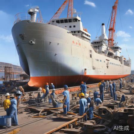 中国造船业三大指标持续领先，全球领跑态势强劲