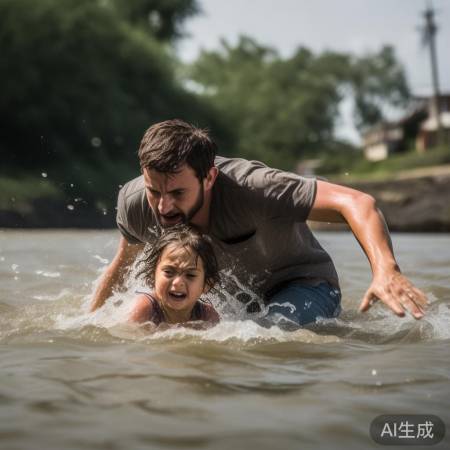 夫妻联手勇救落水孩子：生死瞬间显人性光辉